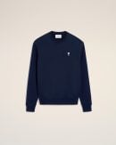Sweatshirt Bleu Marine Ami de Coeur En Coton
