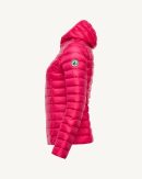 Doudoune légère à capuche Fushia Cloe