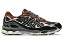 Asics Gel NYC Brun rougeâtre/noir