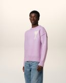 Pull Violet Ami de Coeur En Laine