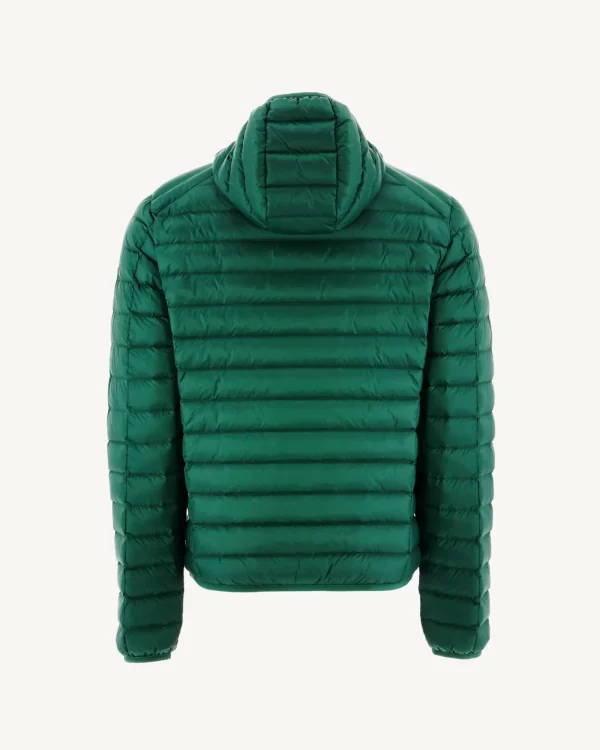 Doudoune légère à capuche Vert foncé Nico – Image 3