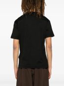 Compass-patch cotton T-shirt