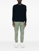 Compass-badge trousers