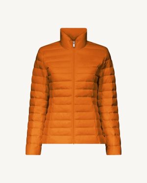 Doudoune légère Orange sombre Cha