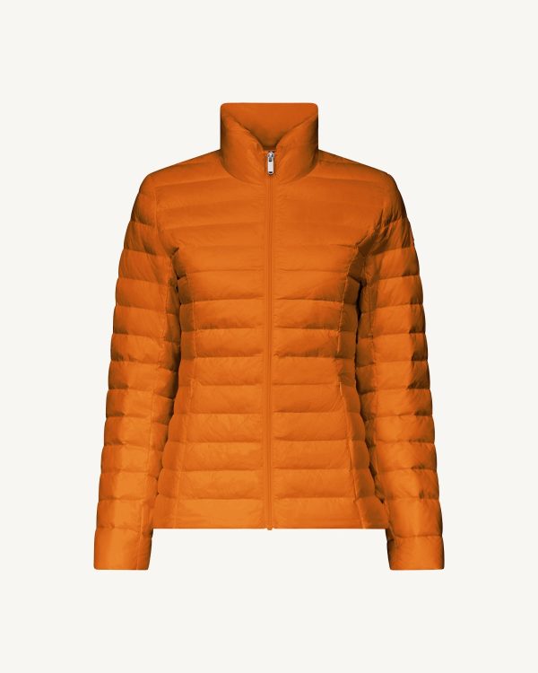 Doudoune légère Orange sombre Cha
