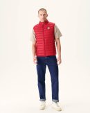 Doudoune sans manches Rouge Tom