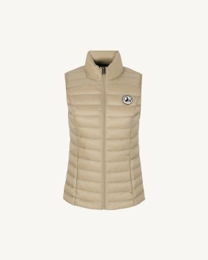 Doudoune légère sans manches Beige Seda