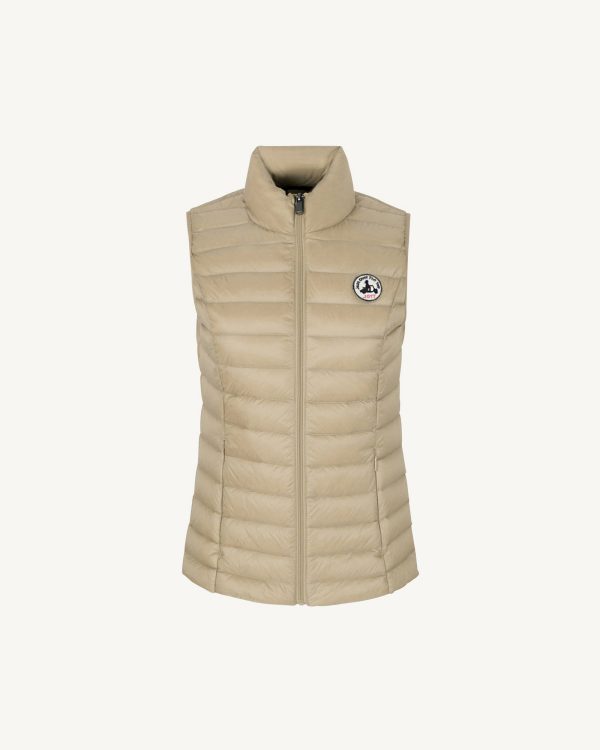 Doudoune légère sans manches Beige Seda