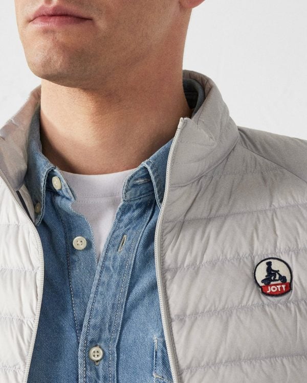 Doudoune sans manches Gris glace Tom – Image 4