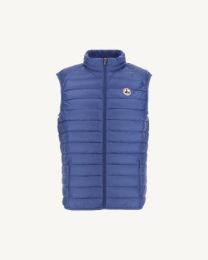 Doudoune sans manches Dark denim Tom