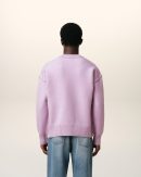 Pull Violet Ami de Coeur En Laine