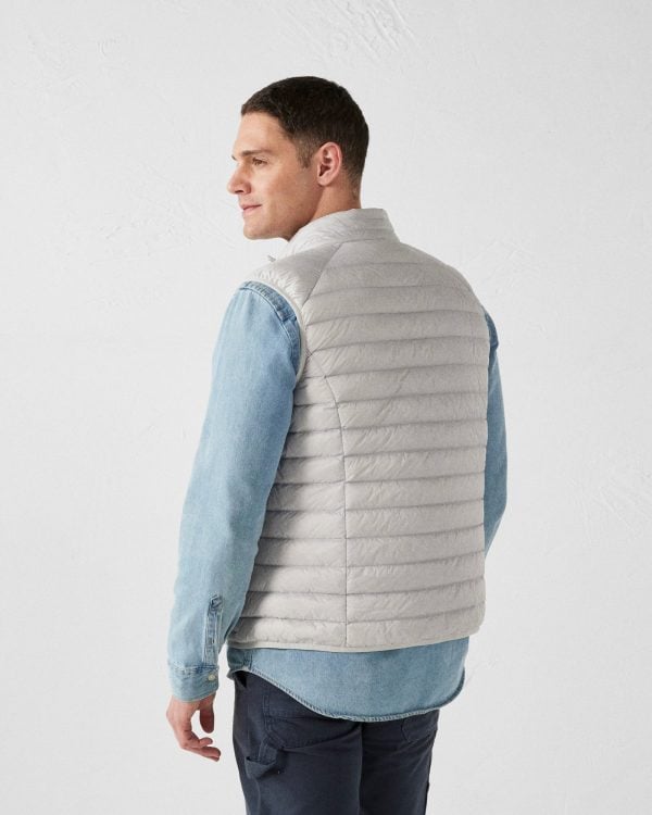 Doudoune sans manches Gris glace Tom – Image 3
