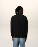 Sweatshirt Noir Ami de Coeur En Coton