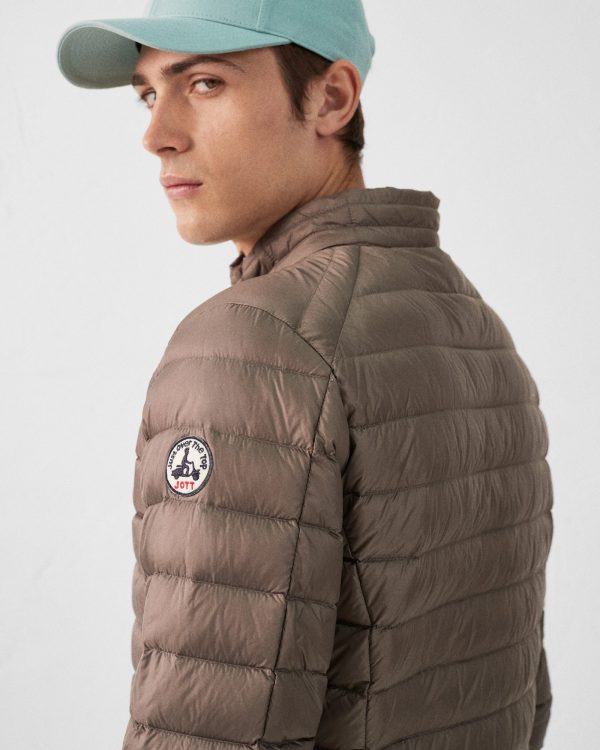 Doudoune légère Taupe Mat – Image 6