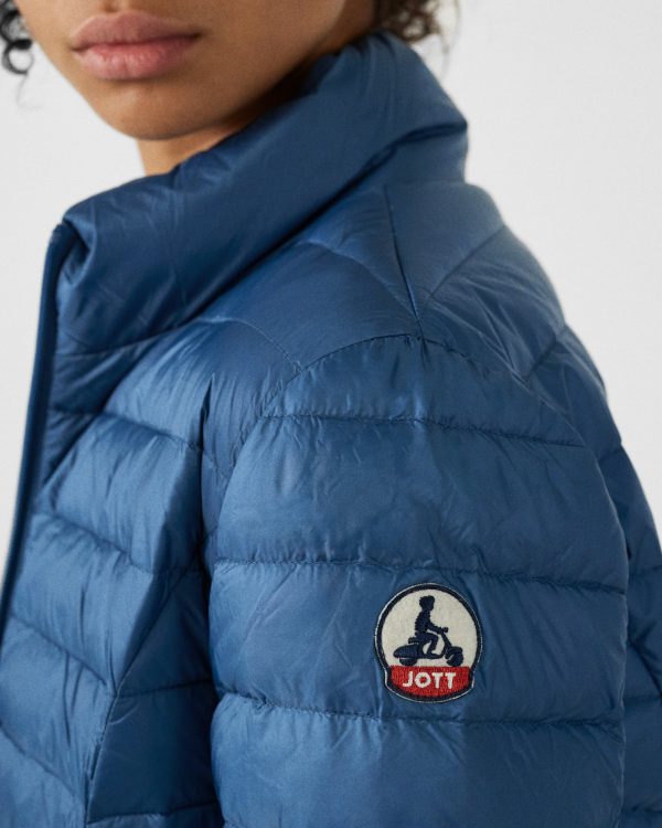 Doudoune légère Bleu jeans Cha – Image 4
