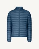 Doudoune légère Bleu jeans Mat
