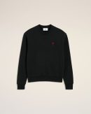 Sweatshirt Noir Ami de Coeur En Coton
