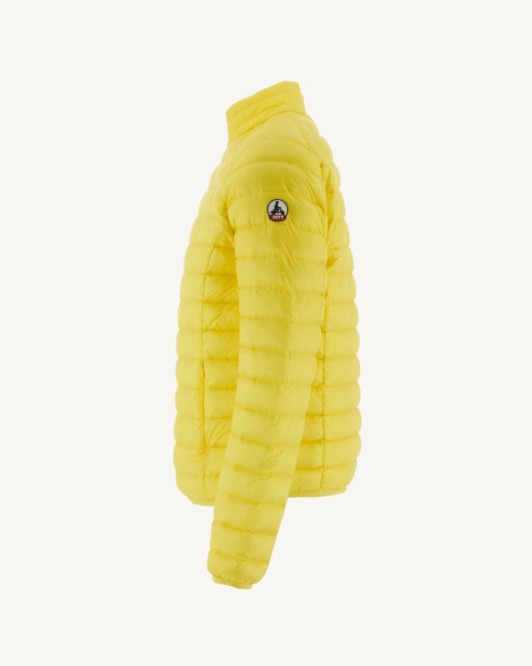 Doudoune légère Jaune or Mat – Image 2