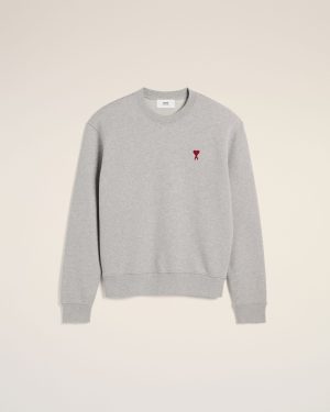 Sweatshirt Gris Ami de Coeur En Coton