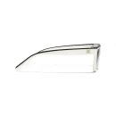 Channel Square Sunglasses – Noir et blanc. Verres : gris, dégradé