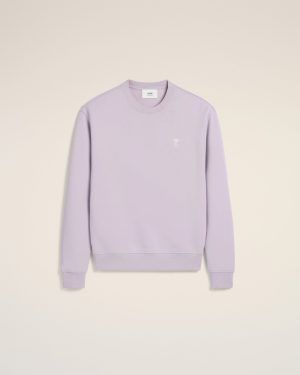 Sweatshirt Violet Ami de Coeur En Coton