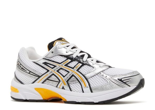 Asics Gel-1130 White Pure Silver Yellow – Image 2