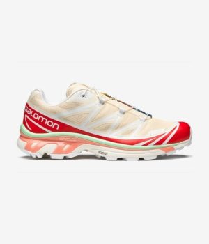 XT-6 – Sablé / Rouge Coquelicot / Vert Cendre