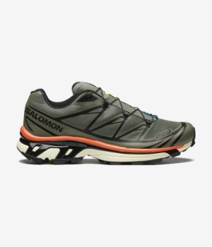 XT-6 – Vert lichen foncé / Noir / Rouge orangé