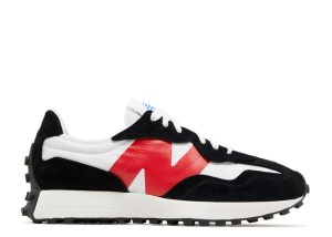 New Balance 327 White True Red