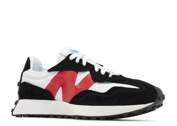 New Balance 327 White True Red – Image 2