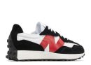 New Balance 327 White True Red