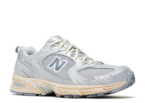 New Balance 530 Vintage Silver Metallic Moonbeam – Image 2