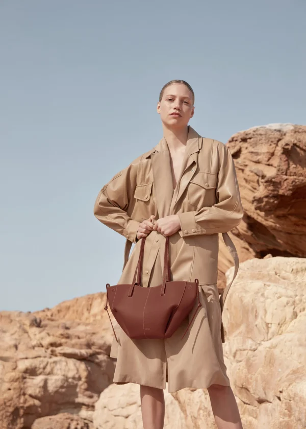 Cyme Mini Edition Camel Grainé – Image 16