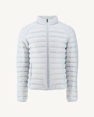 Doudoune légère Gris clair Mat