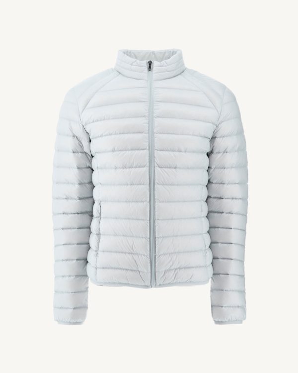 Doudoune légère Gris clair Mat