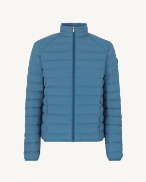 Doudoune légère stretch Bleu jeans Aragon
