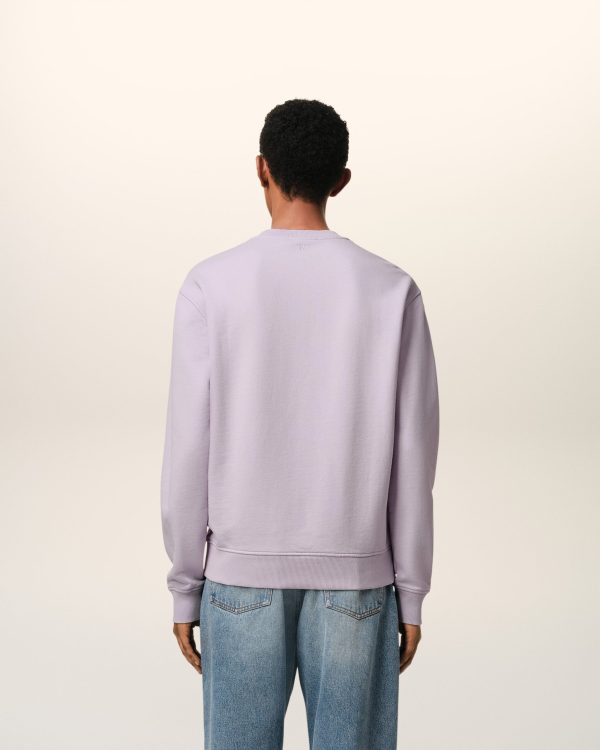 Sweatshirt Violet Ami de Coeur En Coton – Image 4