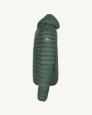 Doudoune légère à capuche Vert céladon Nico
