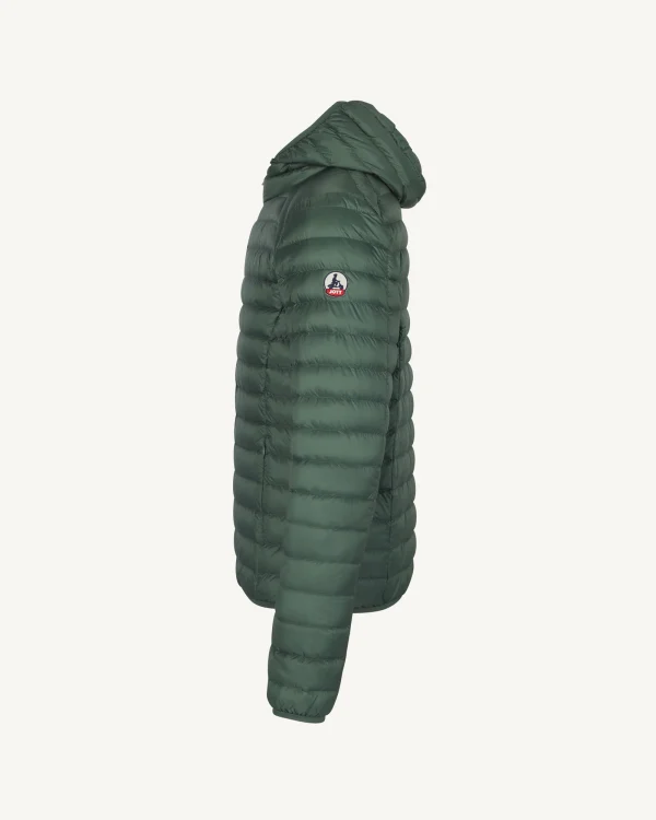 Doudoune légère à capuche Vert céladon Nico – Image 2