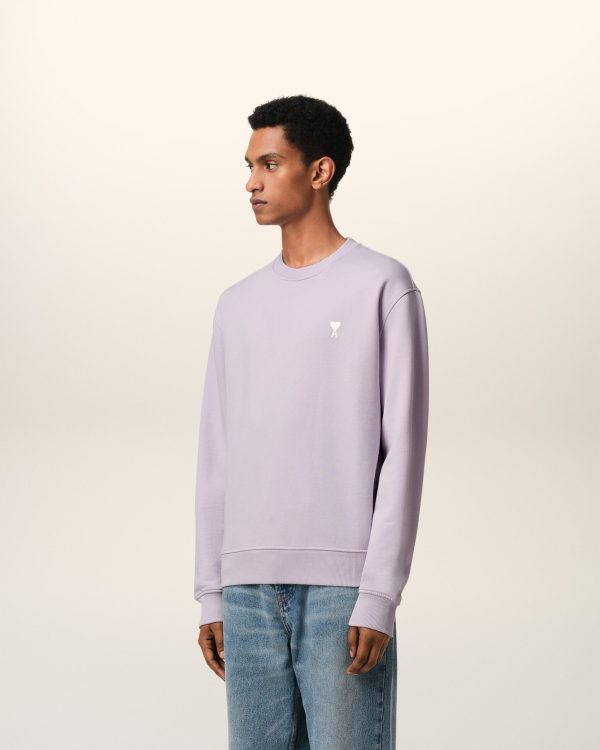 Sweatshirt Violet Ami de Coeur En Coton – Image 2
