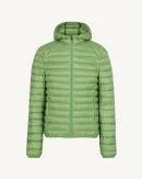 Doudoune légère à capuche Vert fougère Nico