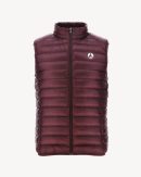 Doudoune sans manches Aubergine Tom