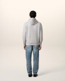 Hoodie Gris Zippé Ami de Coeur En Coton