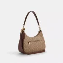 Sac hobo Teri en toile exclusive