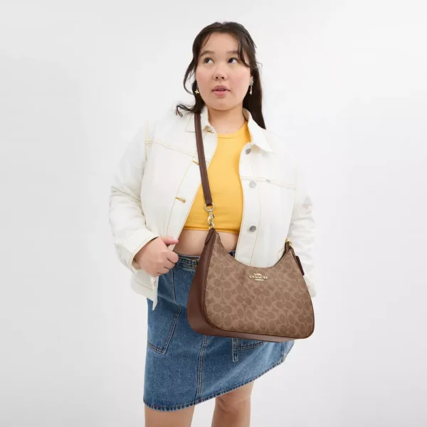 Sac hobo Teri en toile exclusive – Image 17