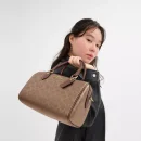 Sac Satchel Rowan en toile signature