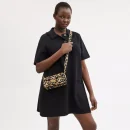 Sac épaule Tabby 20 avec imprimé léopard