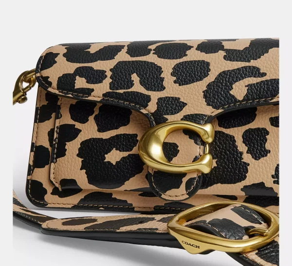 Sac épaule Tabby 20 avec imprimé léopard – Image 8