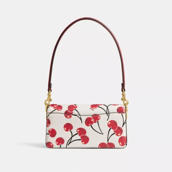 Sac épaule Tabby 20 avec motif cerise – Image 3