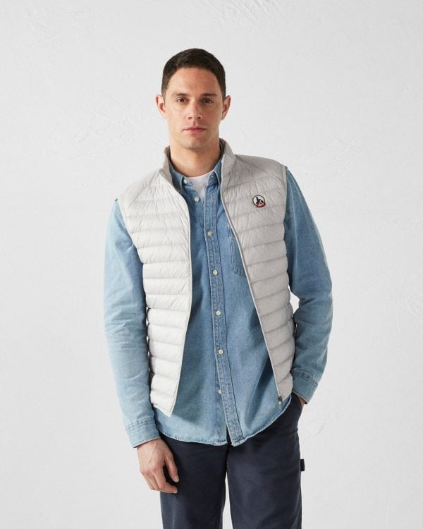 Doudoune sans manches Gris glace Tom – Image 2